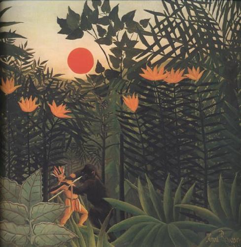 Henri Rousseau Exotic Landscape China oil painting art